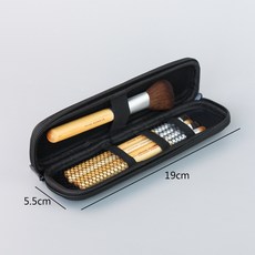 DFMEI 化妝刷收納包高顏值便攜隨身旅行小號刷子眉筆收納袋化妝刷包, 如圖