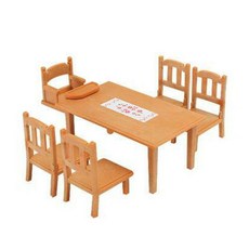 (선물완구) 토이트론 실바니안 패밀리 4506 온가족 식탁 세트 (2933) YA1