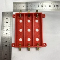 무용접 21700 배터리 박스/18650 홀더 순수 구리 고전류 병렬 시리즈 DIY 케이스, 17 18650 3S