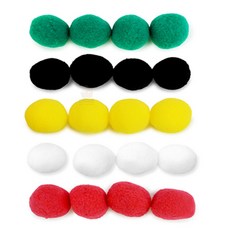 진득마켓 칼라솜 50MM DIY만들기, 검정