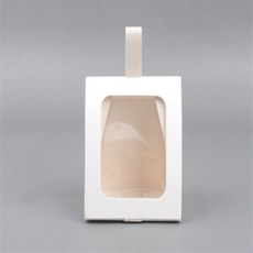 집보 손잡이 선물상자 종이바구니, 소 - 브라운