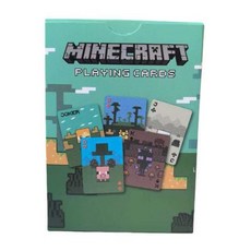 我的世界 Minecraft 遊戲周邊撲克牌 兒童桌遊卡片 派對必備新款, 我的世界新款撲克牌, 1個