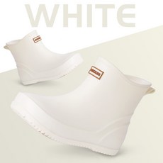 여성용 앵클부츠 스타일 방수 러버 레인 부츠 바닥 미끄럼 방지 통근용 주방 작업용 실내용 겸용 편안한 착용감을 적용한 경량 방수 부츠