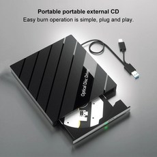 7 in 1 USB 3.0 타입 C CD DVD 플레이어 카드 리더기 허브 드라이브 Windows PC 노트북용 버너