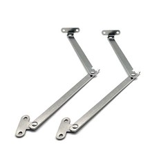 아이베란다 스텐 수대 수데 가구 철물 225mm 방향선택 가능, 좌측, 2개, 실버