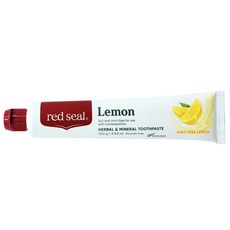 Red Seal 檸檬草本礦物牙膏 無氟無薄荷配方, 1條, 100g