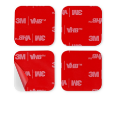 브이에이치비 쓰리엠 양면테이프 투명 30 x 30 mm, 2세트