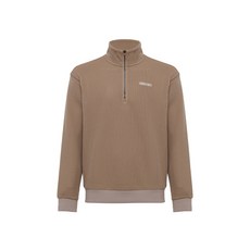 아이더 EIDER WOOLY 울리 남성 긴팔 짚업 티셔츠_MID BEIGE 581800
