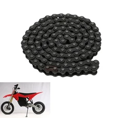ETM RTR 스틸 체인 오토바이 액세서리 ATV 드라이빙 롤러 더트 모토크로스 전기 자전거용), 01 Black