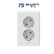 태성전기 르그랑 이프렌 2구 콘센트, 1개