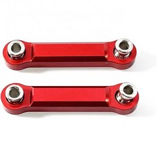 MJX 하이퍼 Go 14301 14302 114 원격 제어 자동차 호환 수정 액세서리 부품 업그레이드 금속 조향봉 RC 파랑, 빨강