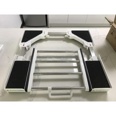 洗衣機烘乾機拉出式堆疊套件 通用型省空間工作台 防傾倒捆繩, 1個, 白色