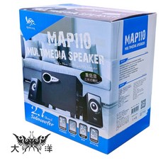 RONEVER MAP110 2.1聲道 重低音多媒體電腦喇叭