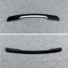 레인지로버 이보크 리어 루프 스포일러 윙 ABS 브라이트 블랙 무도색 10-15년 호환, 유광 블랙