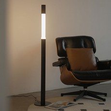 북유럽 장스탠드 스트링 조절기 LED 거실 침실 무드등 스탠드 조명 밝기조절 2colors, 블랙-밝기조절