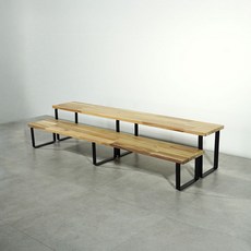 원목 화분 다이 진열대 2단 3단 세트 1200, 아카시아상판(블랙받침) 1200