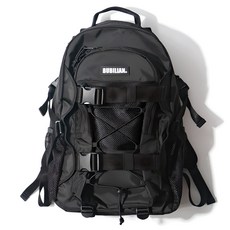 bubilian 男女通用 Urbane 後背包, 黑色