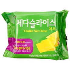 체다슬라이스치즈 450G(18Gx25매)남양유업(주), 450g, 1개