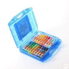 티케이마켓 18색 모니주 크레파스 크레용 블루 손에묻지않는크레파스, 단품