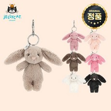 국내백화점 젤리캣 애착인형 버니 키링 (색상선택) 토끼 출산선물 (BK파우치증정), 블라썸 자스민
