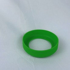 硅膠保溫杯套 隔熱防滑, 綠色, 直徑9.5CM, 1個
