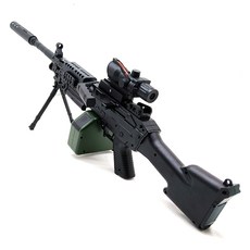오르고 전동건 수정탄 배틀그라운드 저격총, 1개, 전동건 M249