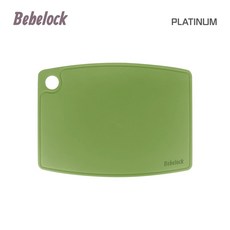BeBeLock 鉑金離乳食幼兒砧板, 碧湖綠, 1個