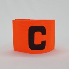 축구 캡틴 주장완장 암밴드 오렌지 sso*963YZ, 1개