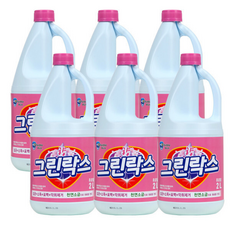 그린향락스 살균/소독/표백/세정제/청소, 6개, 2L
