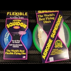 Aerobie 星際戰艦飛盤 - 柔軟易握，輕鬆拋擲，適合冠軍賽及遠距離比賽, 1個