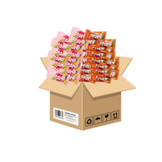 크라운 마이쮸 핑크리치 4g 25개 마이쮸 써니피치 4g 25개 (총50개입) 개별포장, 200g, 4세트
