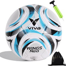 비바 축구공 윙스 네오 투센 볼펌프 볼가방, 1개, Wings neo 블루