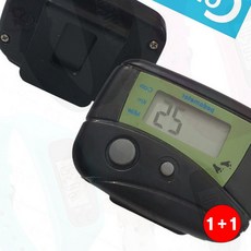 표시기만보기 디지털 만보계 칼로리 만보기 확실한성능 공간활용형 간편한사용(1+1옵션 주문수량의 2배수량 배송), 1개, 상세페이지 참조