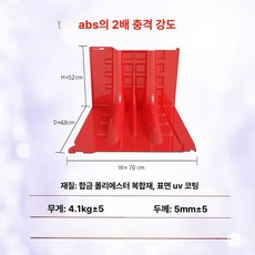 차수막 주차장 물막이 침수 태풍, 1개