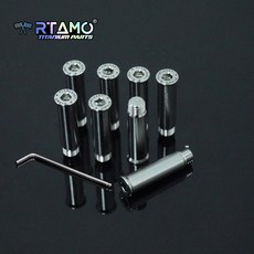 RTAMO 티타늄 스케이트 볼트 나사 네일 액슬 또는 용 프리 스케이트 인라인
