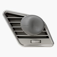 韓國 TAMBURINS 真皮質感車用香氛 CHAMO 8g 可重裝 附專櫃提袋, 1個