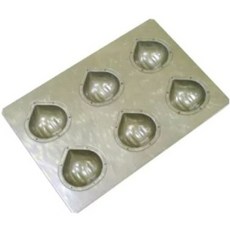 千代田金屬 (chiyoda) 栗子型烤模，不沾黏易脫模，家用烘焙首選, 1個