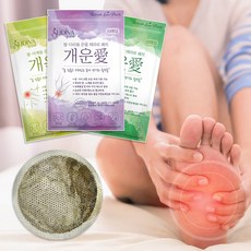 개운애 목초수액시트 온열 발패치 발바닥 종아리 패치, 팔/어깨용 (허브향) (1팩/10매입), 1개, 10개입