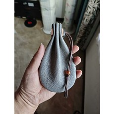 袋鼠皮收納袋 文玩袋 手串耳機充電器核桃等零物收納
