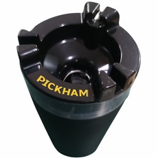 큠픽 재떨이 차량용 텀블러형 홀더, 블랙, 1개