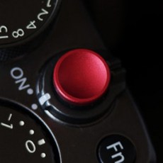 감성스터프 후지필름 라이카 나사식 교체형 카메라 소프트버튼, 오목, 레드, 1개, 오목 레드