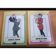 幸幸貓 SPY FAMILY 間諜家家酒 特典明信片四入一組 (精美收藏 動畫周邊), 1個