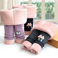 【秋冬兒童保暖褲子】童裝女童加絨打底褲秋冬季兒童純棉加厚女孩保暖褲修身長褲子外穿