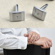 袖扣 素雅單鑽幾何 NCD31