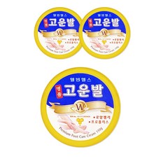 웰빙헬스팜 명품 고운발 크림, 3개입, 1개, 110g