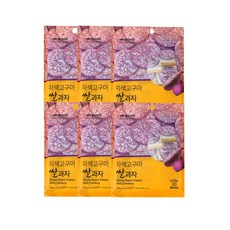 노브랜드 자색고구마 쌀과자, 6개, 300g