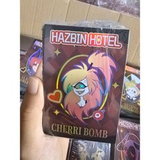 해즈빈호텔 캐릭터 일러스트 호텔 객실 카드 사진 포카 알래스터 루시퍼 찰리 허스크 니프티 복스, 6.5x10cm, 16