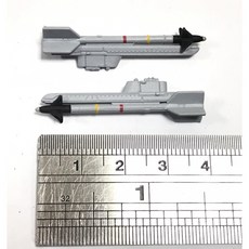 1:72 AIM-9 飛彈與掛架, 1個