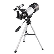 성인 및 조리개 굴절 망원경 천문학 여행 망원경 초보자용 휴대용 70mm