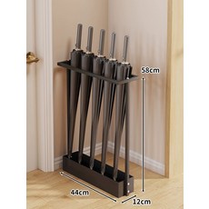 업소용우산꽂이 철제 모던 사무실 보관함, 블랙, 1개